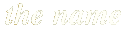 the name