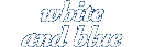 white and blue