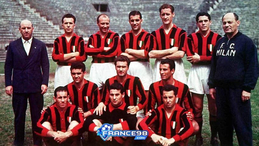 Đội hình AC Milan mùa gairi 1950/1951