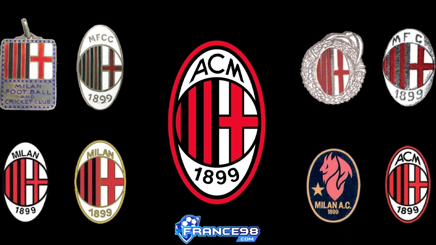 Logo AC Milan qua các thời kỳ