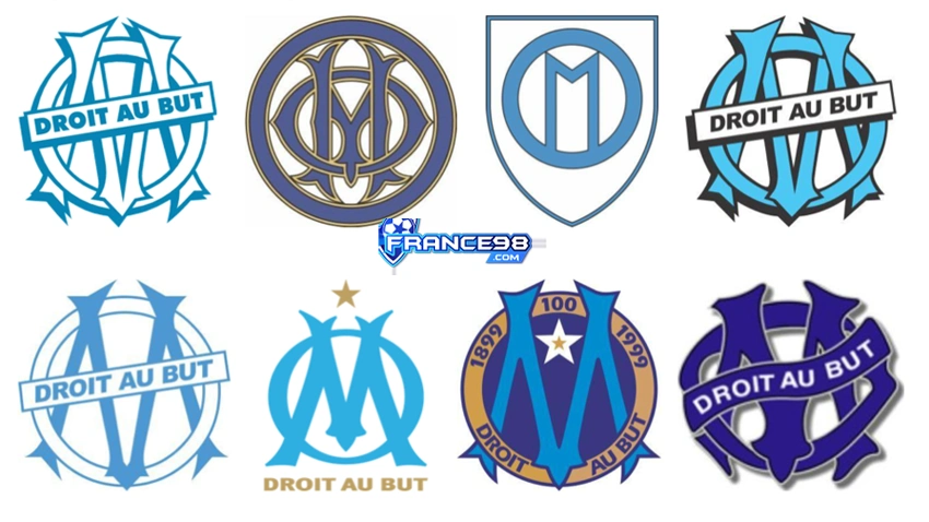 Logo Marseille qua các thời kỳ